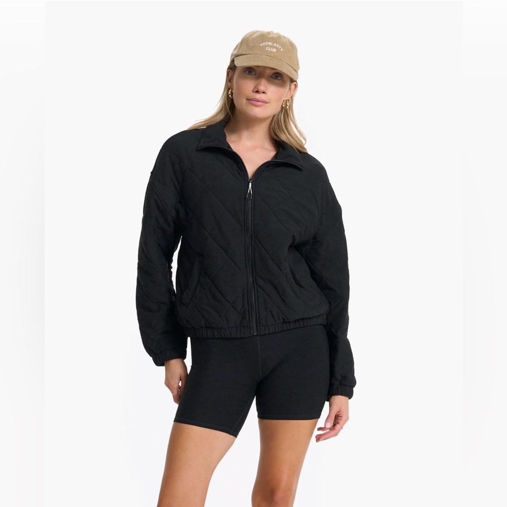 Vuori, Halo Insulated Knit Jacket, Black, Small